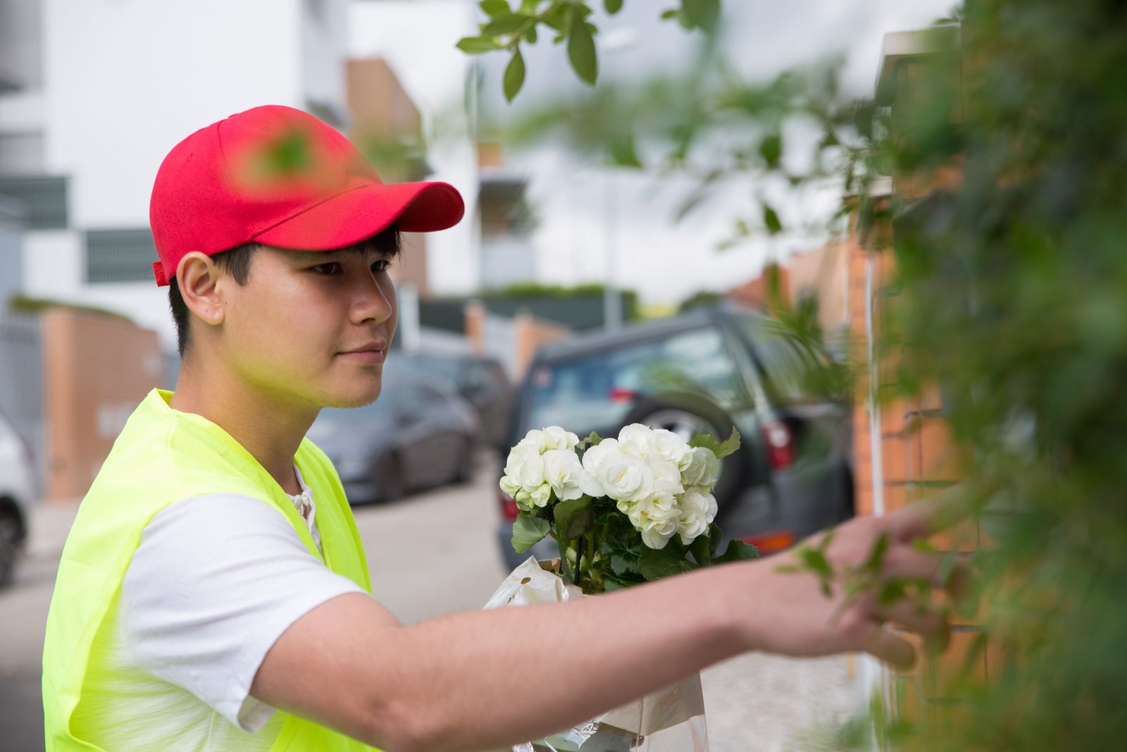 Fresh flowers and florist planning